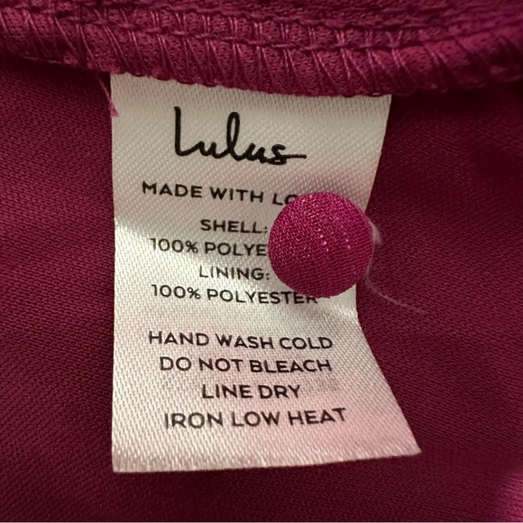 Lulu’s Tier For the Drama Magenta Purple Lurex Tiered Midi
Dress - Picture 14 of 16